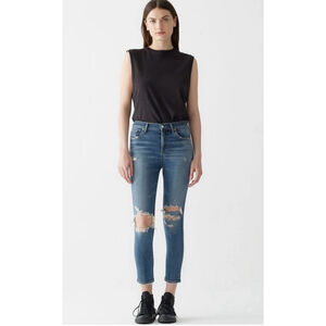 AGOLDE Sophie High Rise Skinny Crop Size 32